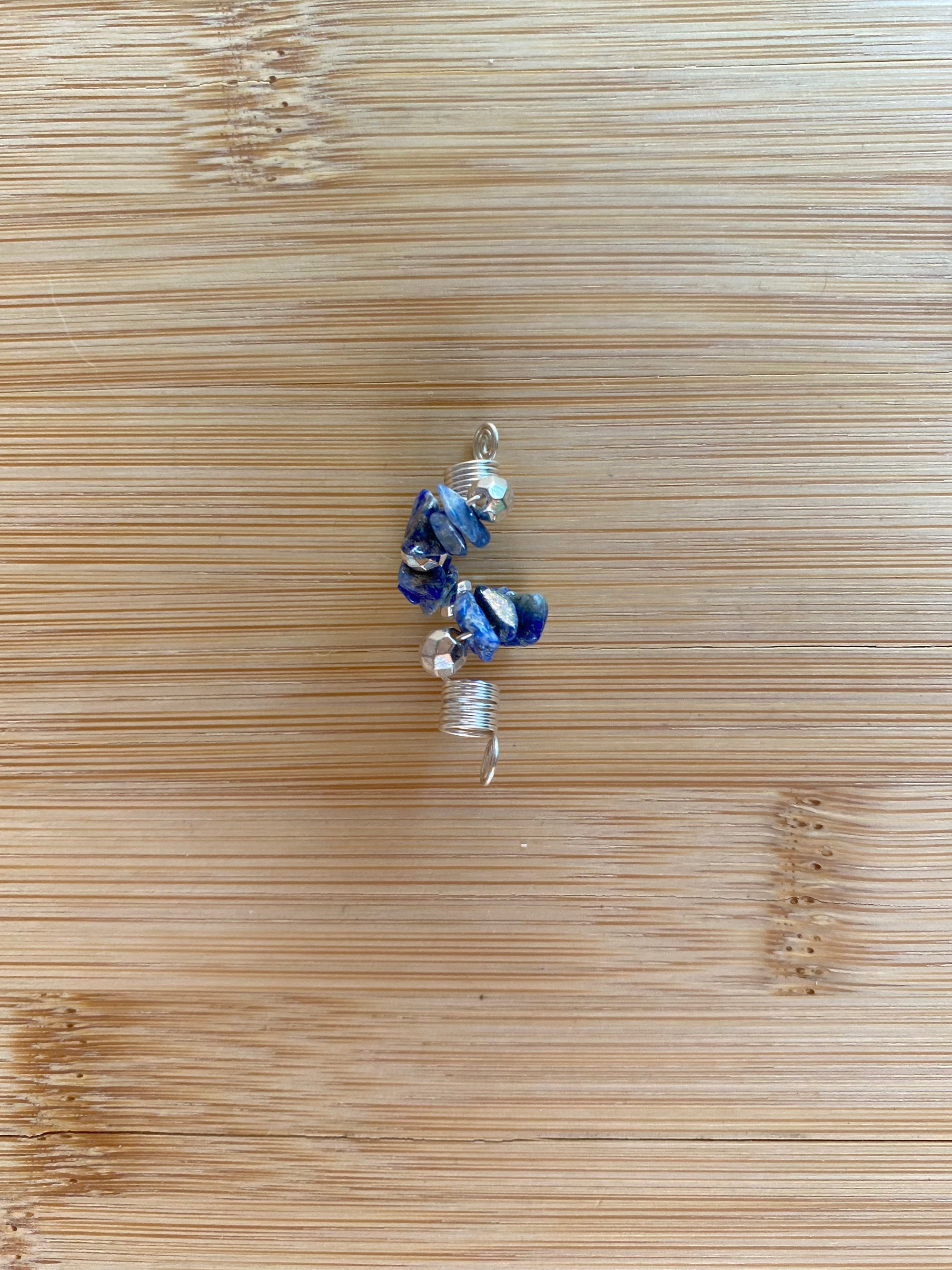 DENIM BLUE SODALITE Chip SISTERLOCK Jewel