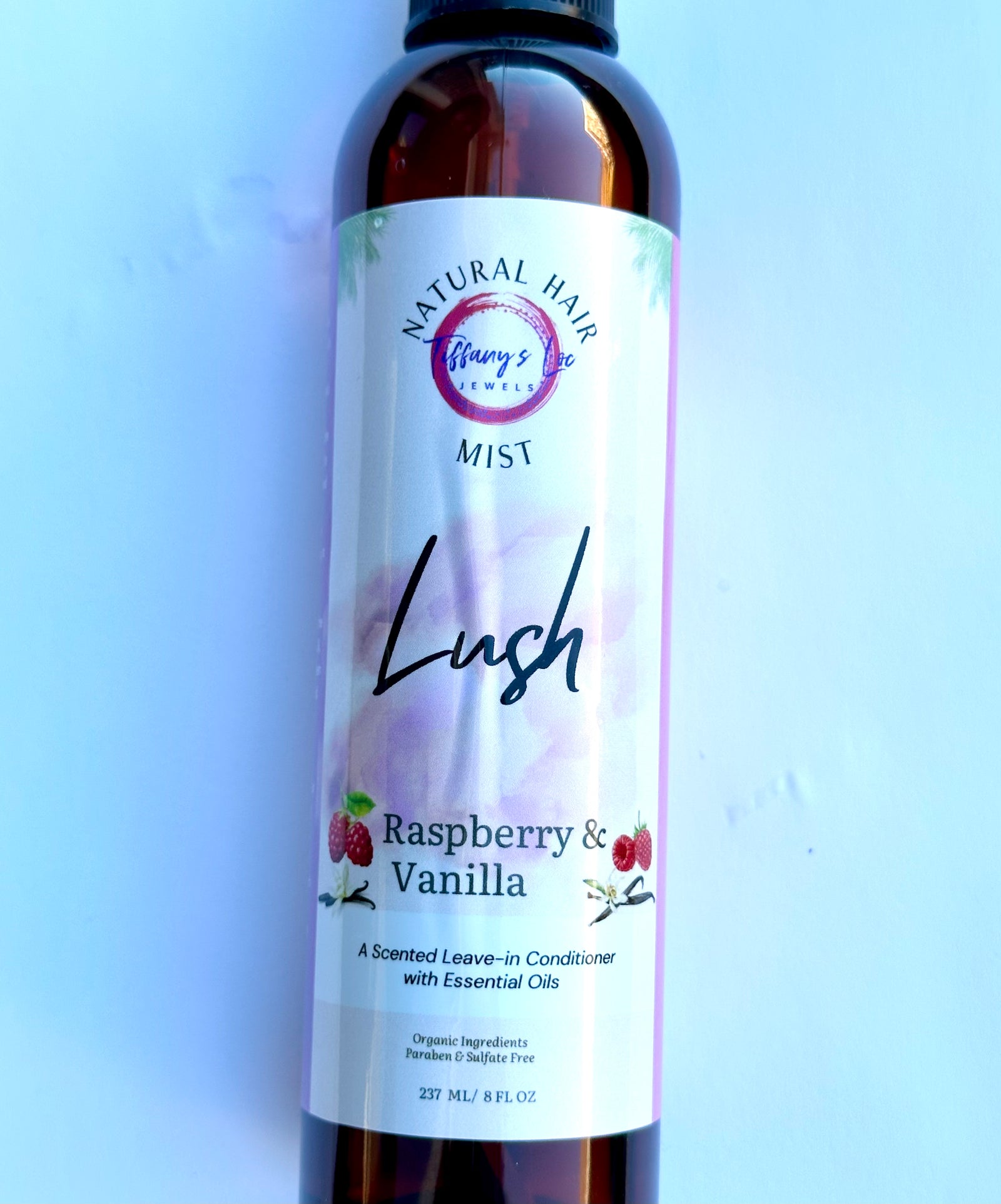 LUSH RASPBERRY & VANILLA NATURAL HAIR MIST