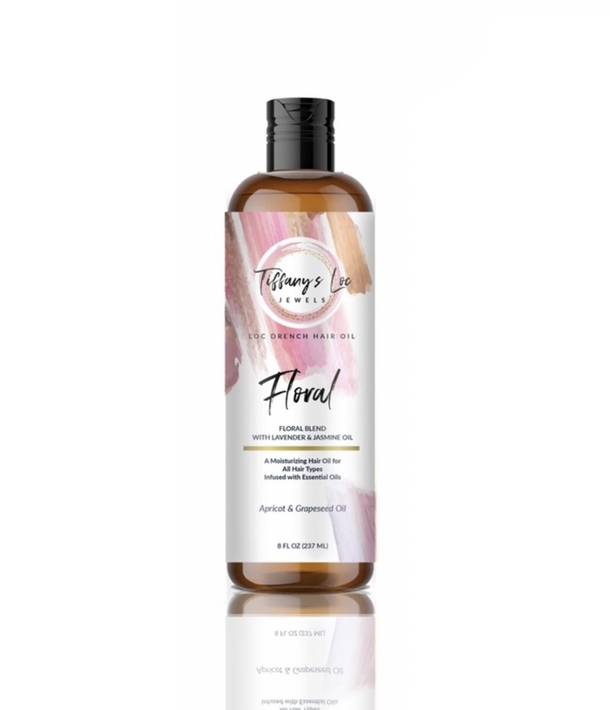 LOC DRENCH APRICOT & GRAPESEED HAIR OIL FLORAL