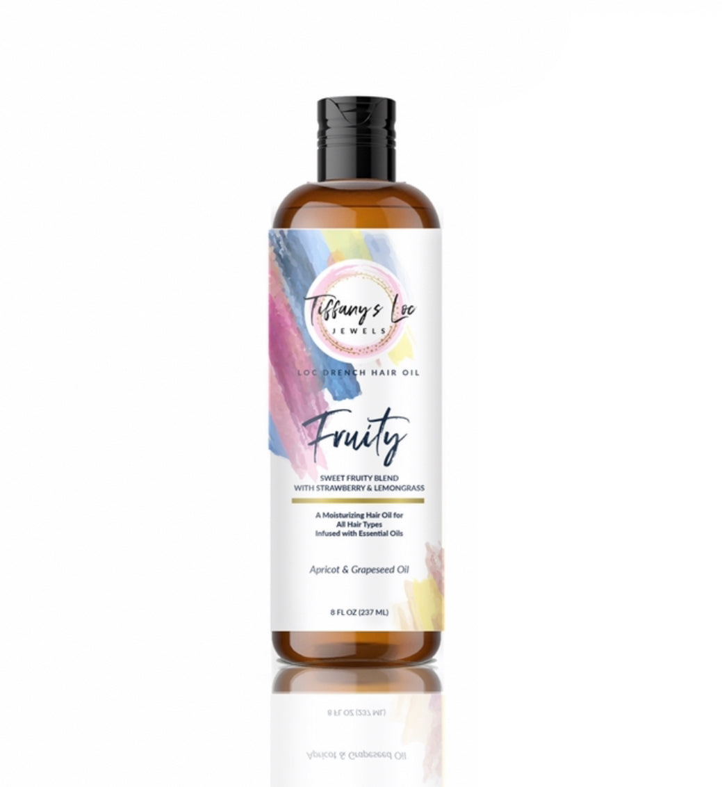 LOC DRENCH APRICOT & GRAPESEED HAIR OIL FRUITY