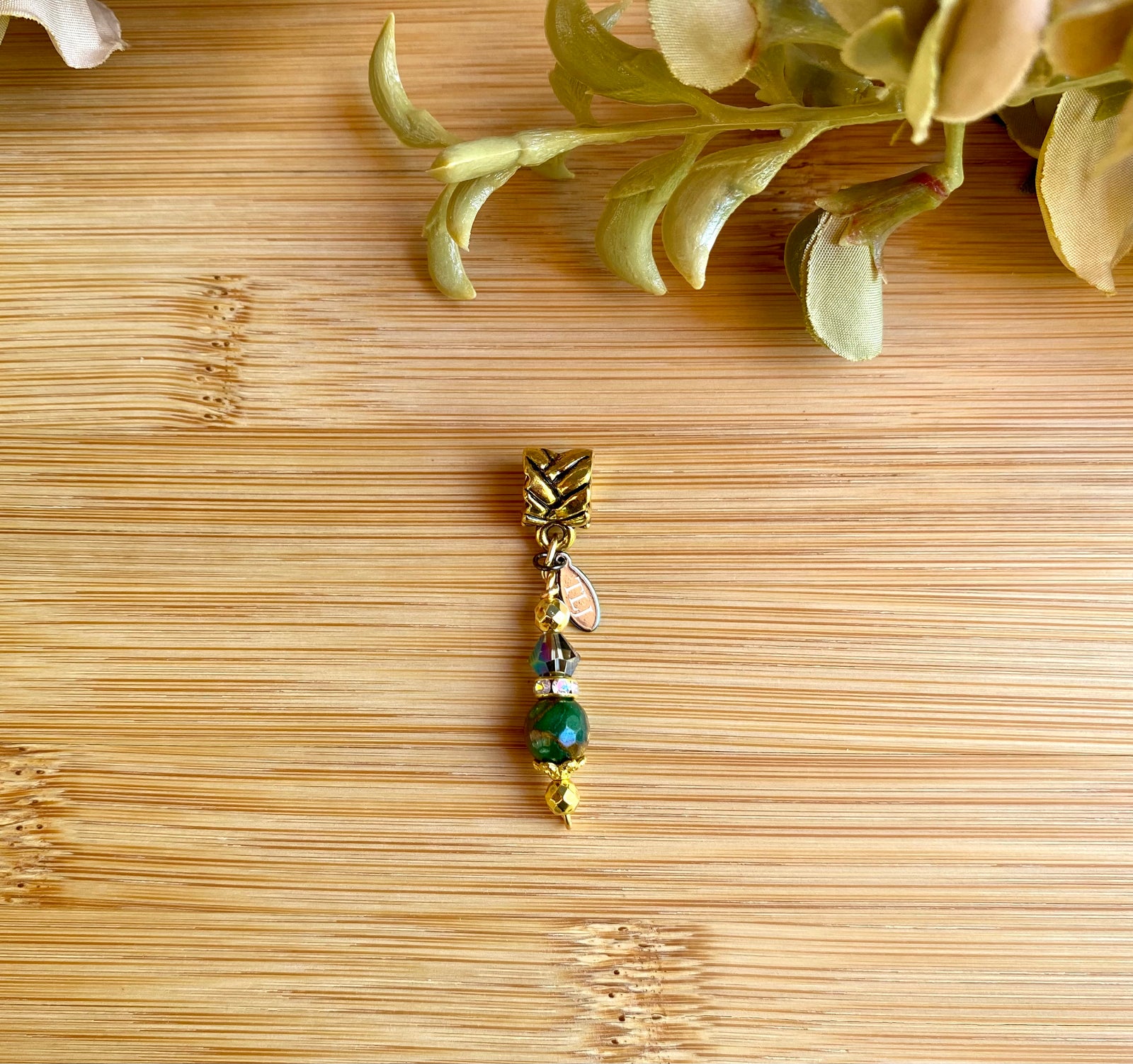 PROVENCE Green Golden Quartz Loc Jewel
