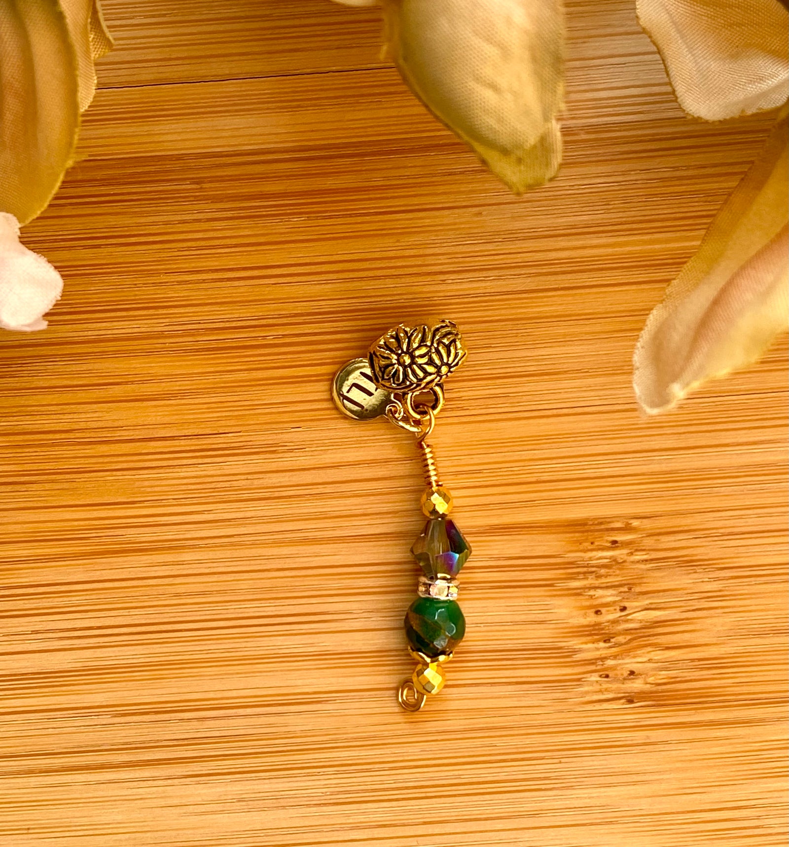 PROVENCE Green Golden Quartz SISTERLOCK Jewel