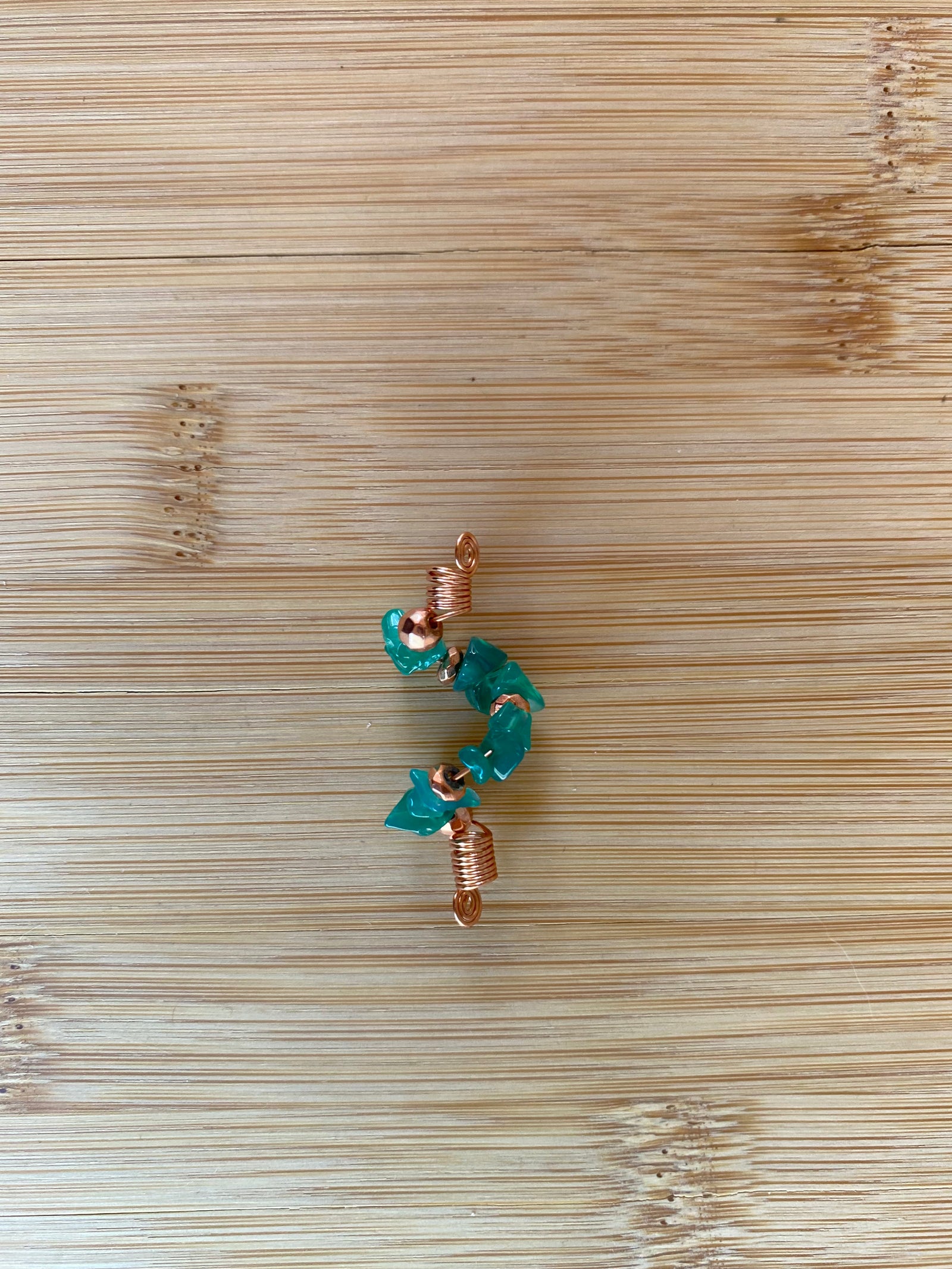 JUNGLE GREEN ONYX Chip SISTERLOCK Jewel