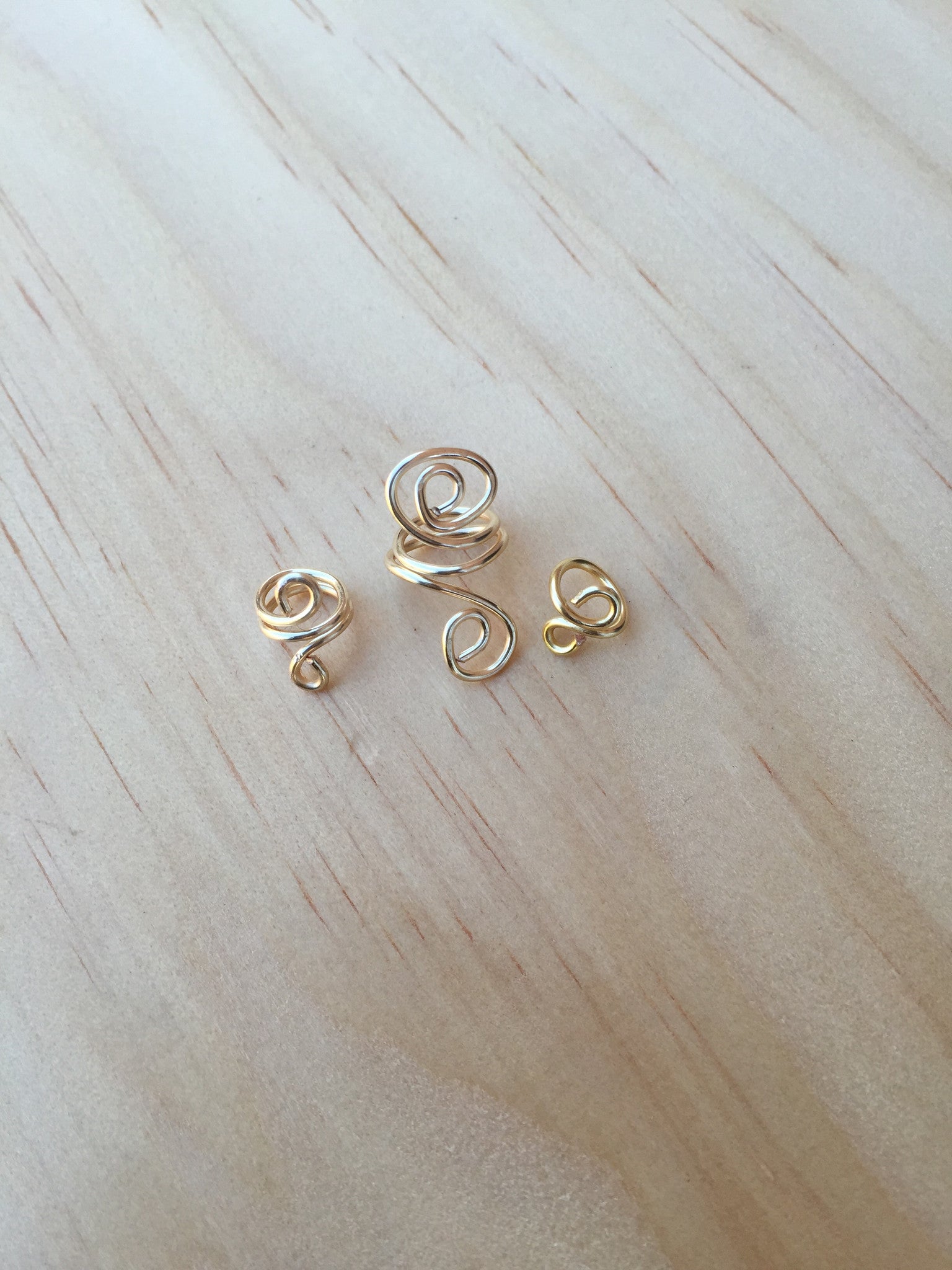 GRAND TRIO Loc Jewelry Set Gold - TIFFANY'S LOC JEWELS