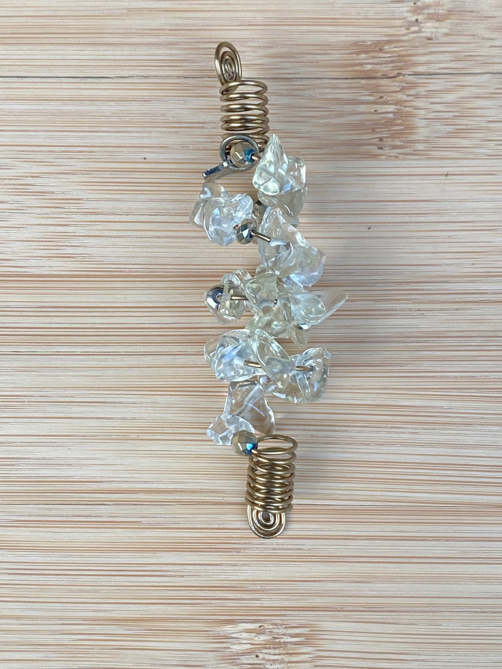 FRENCH GOLDEN OCHRE LEMON TOPAZ Chip Loc Jewel