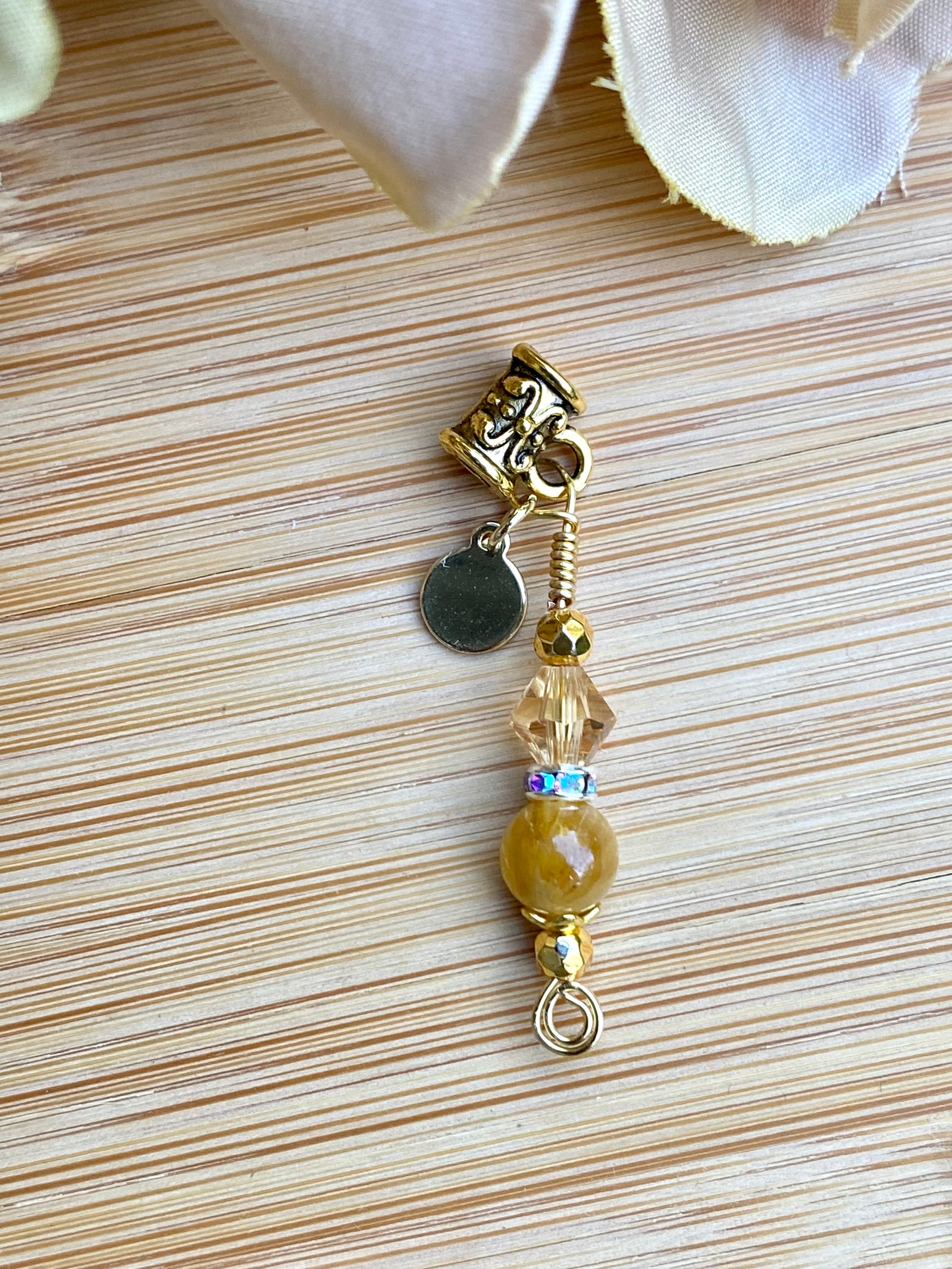 FIRST IMPRESSIONS Golden Tiger's Eye SISTERLOCK Jewel