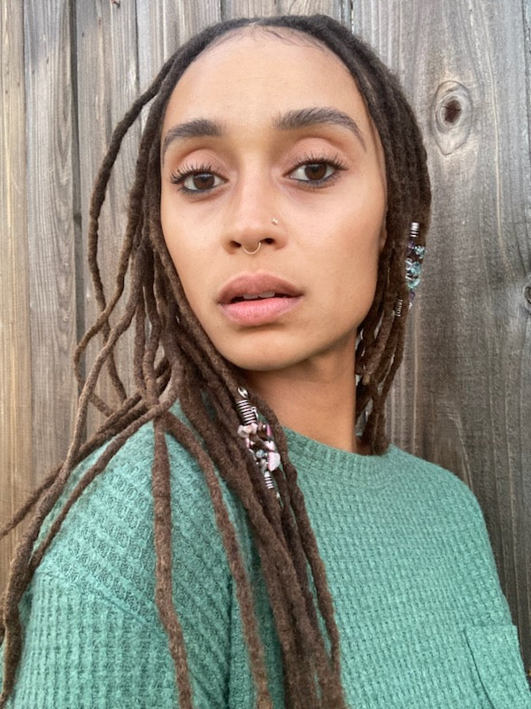 THULIAN PINK RHODONITE Chip Loc Jewel