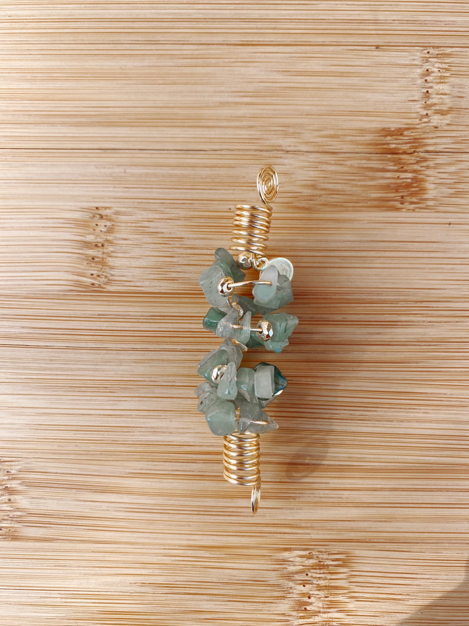 SACRAMENTO GREEN ADVENTURINE Chip Loc Jewel