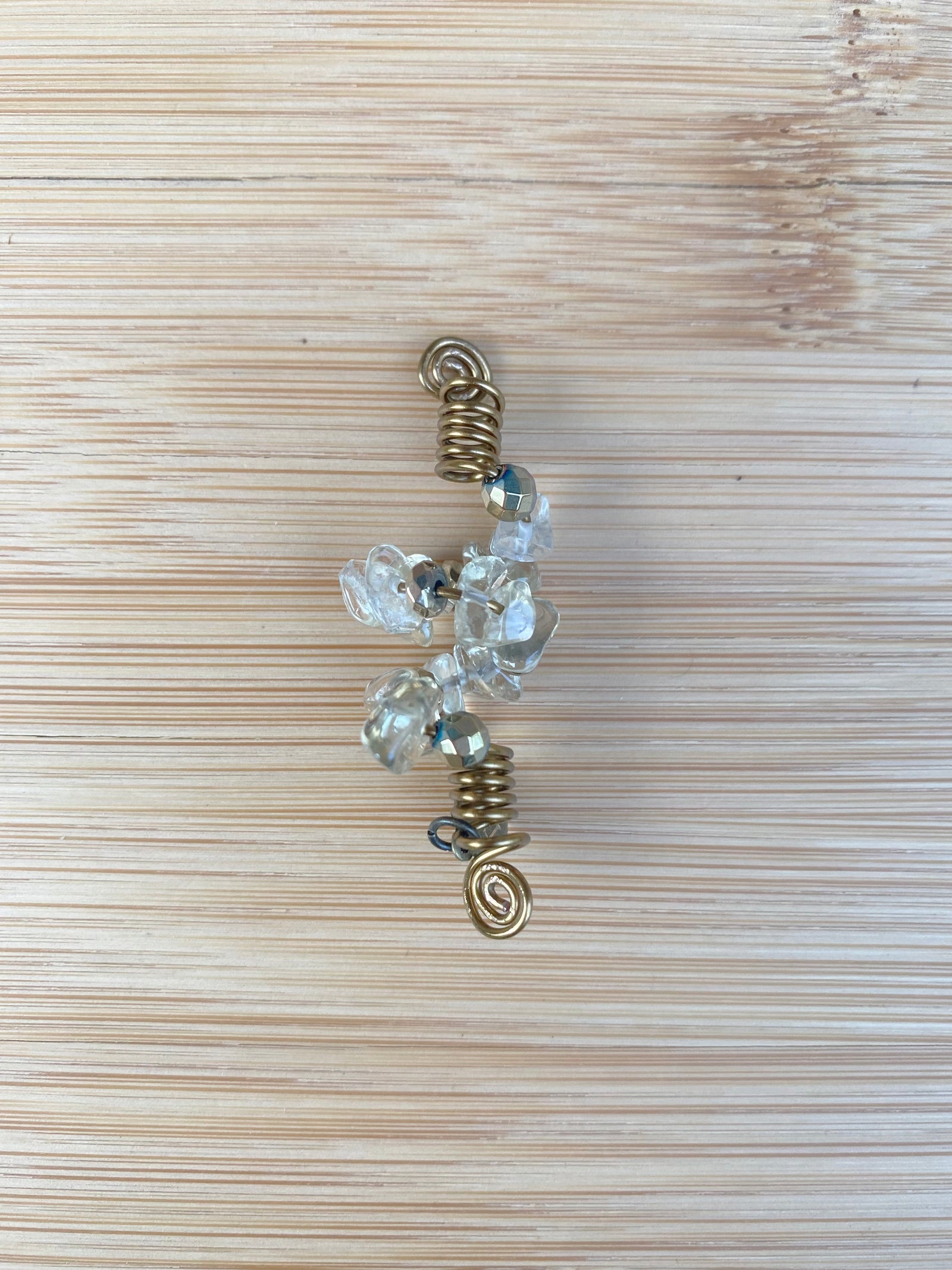 FRENCH GOLDEN OCHRE LEMON TOPAZ Chip SISTERLOCK Jewel